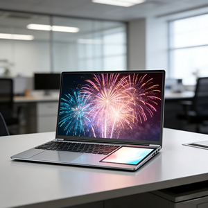 Laptop da Gaming ad Alte Prestazioni, Notebook Touch Screen da 15,6 Pollici, <span class=keywords><strong>Computer</strong></span> <span class=keywords><strong>Portatile</strong></span> con Windows 11 - Product Image 2