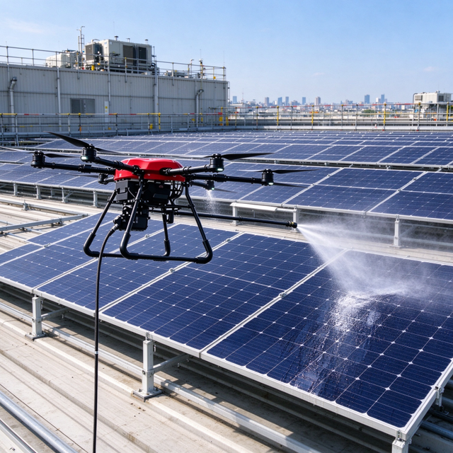 Modular Cleaning UAV Six Axis Drone Easy Maintenance Quick Repair Global After Sales Service