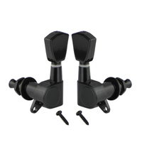 Vente flash Cordes de guitare électrique noir or Boutons de réglage des cordes Clés d'accordage ou guitare électrique de style LP