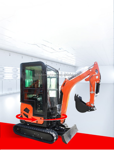Escavatore Cingolato Ouke 2550mm con Capacità di 1200kg, 1.2-1.8 Tonnellate, Potenza 8.6kW, Velocità 2.2km/h, Garanzia 1 Anno, Componente Principale del Motore - Product Image 4