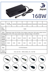 Caricabatterie per E-Bike 42V4A Compatibile con <span class=keywords><strong>Bosch</strong></span>, Caricatore Rapido Intelligente <span class=keywords><strong>a</strong></span> 3 Pin per Batterie al Litio, Spina CE EU con Protezione da Connessione Inversa - Product Image 4