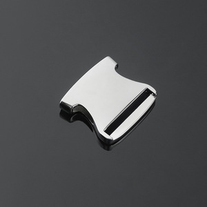 Hebilla de Liberación Lateral de Metal Jiuyuan, Aleación de Zinc Plateada, Duradera, para Accesorios de Bolsos - Product Image 2