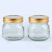 8 oz Glass Jars With Lids Regular Mouth Mason Jars For Storage Canning Jars