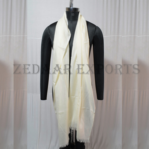 Bufanda de algodón hecha a mano suave amarilla para mujeres niñas-Mejor MOQ bajo Diseño de logotipo personalizado Patrón de rayas sólidas-Sensación suave para otoño - Product Image 3