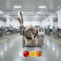 Hoge kwaliteit, populaire elektrische kookpan voor fruitconfiture, 50 liter industriële vacuüm kookdrukpan, voedselmachine