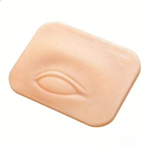 1 par de Piel Sintética de Silicona 3D para Práctica de <span class=keywords><strong>Microblading</strong></span> de Cejas y <span class=keywords><strong>Ojos</strong></span>, Suministros para Tatuajes y Maquillaje Permanente - Product Image 6