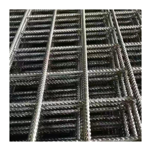 Grillage en acier de renforcement A393 - Tissu <span class=keywords><strong>soudé</strong></span> BRC robuste de 10 mm pour dalles de béton et fondations structurelles - Product Image 1