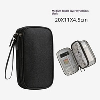 Tas Penyimpanan Kabel Data Charger Power Bank Kotak Tas Pengatur Digital Tas Organizer USB Flash Drive Headphone Hard Disk