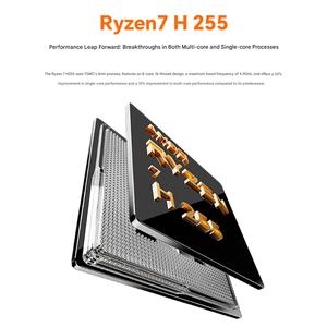 MACO Mini PC AMD Ryzen R7 H255 Desktop Computer with OCuLink Port, High Performance Gaming Small Form Factor PC Barebone System - Product Image 2
