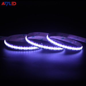 Tira de Luces LED RGB Inteligente de 5 V CC, 180 LED/m, Cinta Flexible sin Puntos, Tira de LED COB RGBIC Atenuable - Product Image 1