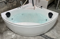Spa intérieur de luxe pour 2 personnes, idéal pour balcon privé et appartement, avec bain à bulles