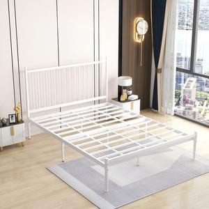 Stile nordico semplice in ferro dorato <span class=keywords><strong>letto</strong></span> <span class=keywords><strong>matrimoniale</strong></span> <span class=keywords><strong>letto</strong></span> singolo telaio per camera da <span class=keywords><strong>letto</strong></span> principale soggiorno in stile in camera da <span class=keywords><strong>letto</strong></span> <span class=keywords><strong>a</strong></span> castello <span class=keywords><strong>rete</strong></span> rossa - Product Image 6