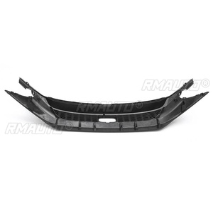 Grille de pare-chocs avant de voiture RMAUTO JDM CTR Sport Style Noir Brillant pour Honda Civic 10ème génération 2016-2019 Kit de carrosserie - Product Image 4