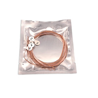Wholesale OEM 36-inch and 39-inch Red Copper Alloy Anti-oxidation Rust-proof Classical Guitar Strings 6 Strings Per Set