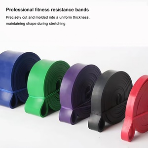 Non-slip Durable Silicone Resistance <b>Band</b> Fitness Long Yoga <b>Band</b> Fitness Sports Training Elastic <b>Bands</b> Stretch <b>Band</b> - Product Image 1