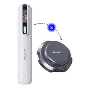 <span class=keywords><strong>Machine</strong></span> à tatouer sans fil Dragonhawk Bluetooth noire avec course de 3,0 mm, modèle Y22 <span class=keywords><strong>Pro</strong></span> - Product Image 1