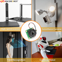 Caméras industrielles SincereFull SF0X334T1, module de caméra WDR Starlight MIPI, capteur CMOS IMX334 8MP, mini AI H.264, mise au point automatique, 30FPS