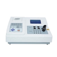 Analyseur de coagulation vétérinaire compteur de coagulation analyseur de coagulation sanguine avec grand écran LCD 240*128.
