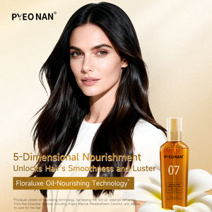 Kuru Saçlar İçin Profesyonel Argan ve Hindistan Cevizi Yağı Hasar Onarıcı Ferahlatıcı Nemlendirici Elektriklenmeyi Önleyici Saç Yağı Serumu - Product Image 5