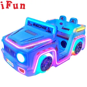 Amusement Kiddie Car mit Batterie Outdoor Park Rides Hochwertige Walking Rides Bunte LED-Licht blase