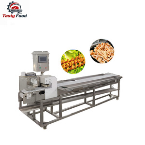 Máquina Comercial para Hacer Brochetas de Carne de Cerdo, Res, Pollo y Lombo, Máquina para Enhebrar Brochetas de Salchicha Sin Gluten para Barbacoa - Product Image 3
