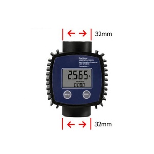 Meteran aliran <span class=keywords><strong>Digital</strong></span> impeler <span class=keywords><strong>Digital</strong></span> ESMK24, pengukur K24 berulir plastik baja tahan karat/PPS dengan 10-100L/menit - Product Image 3