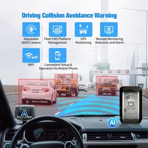 AlwayCare - Système de sécurité automobile intelligent avec contrôle par application, Wi-Fi/4G, GPS/GSM, détection de collision avant, avertisseur de sortie de voie et de piétons - Product Image 3