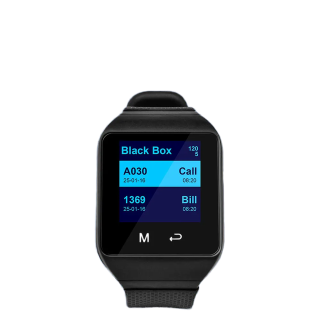 Crony CTW09 Wireless Call System | Wrist Watch Pager Receiver for Waiter | Waterproof 200m Range for Hospital & Nursing Home Use