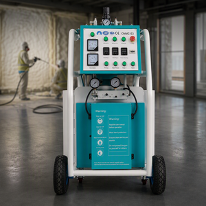 Máquina Compacta de Espuma de Poliuretano en Aerosol, 139 kg, Manguera de 90 m, Equipo Móvil de Aislamiento para Proyectos de Paredes y Techos en Estudios y Patios Traseros - Product Image 1