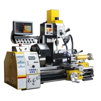 Tour multifonction 3-en-1 JYP300VF – Outil combiné pour tournage, perçage et fraisage de métaux, 30-3000 tr/min