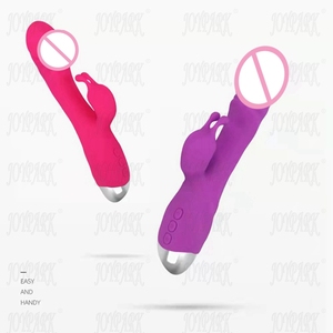 JoyPark USB şarj edilebilir seks oyuncak mastürbasyon G nokta odak 10-Speed IPX5 su geçirmez olmayan lateks silikon tavşan vibratör kadınlar için - Product Image 3