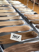 Perruque SHY à base mono en cheveux naturels chinois, longueur personnalisable, couleurs en stock, fabricant