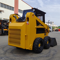Chargeuse compacte HAIJU JC35, capacité 500 kg, avec moteur diesel, pour travaux d'aménagement paysager, manutention en entrepôt et petits travaux de terrassement