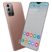 Note30 en un jeu vidéo réseau sans fil téléphone portable à faible coût haute définition grand écran Android tout Ultra 7 5 pouces HD