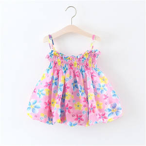 Vestido de Verano con Flecos y Diseño de Dibujos Animados Inflables para Niñas, Ropa Infantil de Boutique al por Mayor - Product Image 4