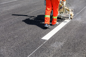 Reflective Thermoplastic Road Marking <b>Paint</b> with High Wear Resistance for Heavy Traffic Roads - Product Image 5
