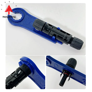 1คู่ของประแจแผงเซลล์แสงอาทิตย์เชื่อมต่อเครื่องมือถอดประแจ ABS พลาสติกกระเป๋าประแจเชื่อมต่อพลังงานแสงอาทิตย์ - Product Image 1