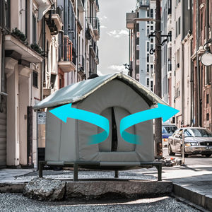 เต็นท์ปิดพื้นที่ขนาดใหญ่ที่อบอุ่นเป็นพิเศษสำหรับแมวจรจัดกันน้ำได้กันการกัดใช้ได้ทั้งสี่ฤดู - Product Image 5