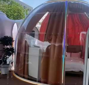 บ้านแก้วโดมดีไซน์หรูหราทันสมัยดีไซน์เนอร์บ้านที่มีฟองรูปทรงเรขาคณิตเป็นส่วนตัว - Product Image 6