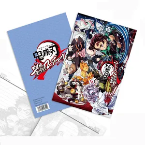 12 Styles Anime Notebook Demon Slayer Yuan God Tokyo Revengers SPY FAMILY Picture Books Paper Gift Crafts
