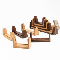Lampes de nuit LED solides USB faites à la main, lampe de chevet créative, sphère lumineuse, base en bois pour table à manger, décoration, prix de gros, maison