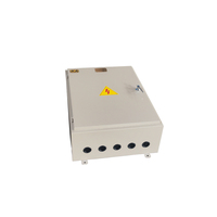 Boîte de distribution murale en métal Huaxing LPZ30 pour la transmission d'énergie électrique, indice de protection IP54, étanche et anti-poussière