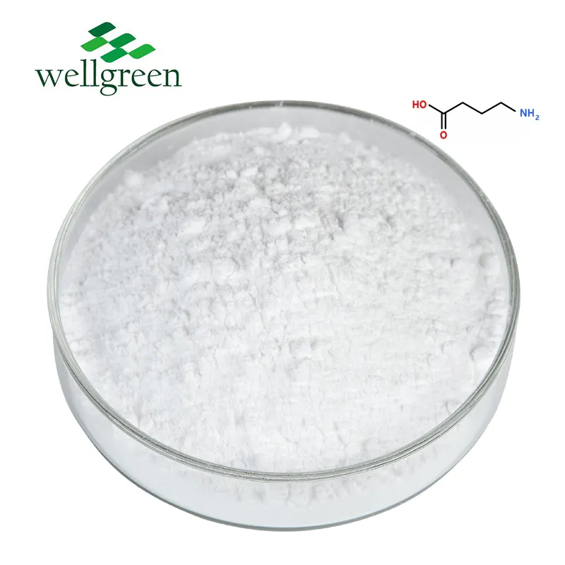 ขายส่งอาหารเสริม GABA Gamma-Aminobutyric Acid Powder CAS 56-12-2