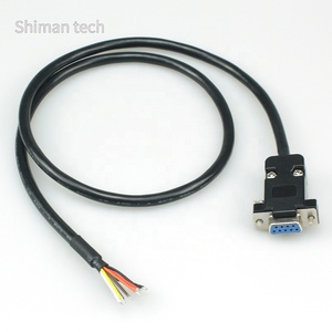 Cáp nối tiếp DB9 nam cho nữ RS232 giao diện điều khiển cáp D phụ dây tùy chỉnh - Product Image 4