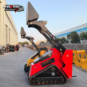 वाटेक मिनी स्किड स्टीड यूरो 5 एपा गैसोलीन 1000 किलोग्राम स्किड स्टीड-इन पाइप और सिलेंडर - Product Image 3