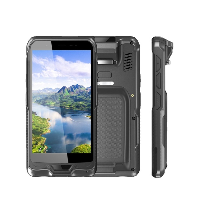 2D Barcode Scanner Win 10 System 6 Inch 4gb 64gb Handheld Rugged Pda Terminal
