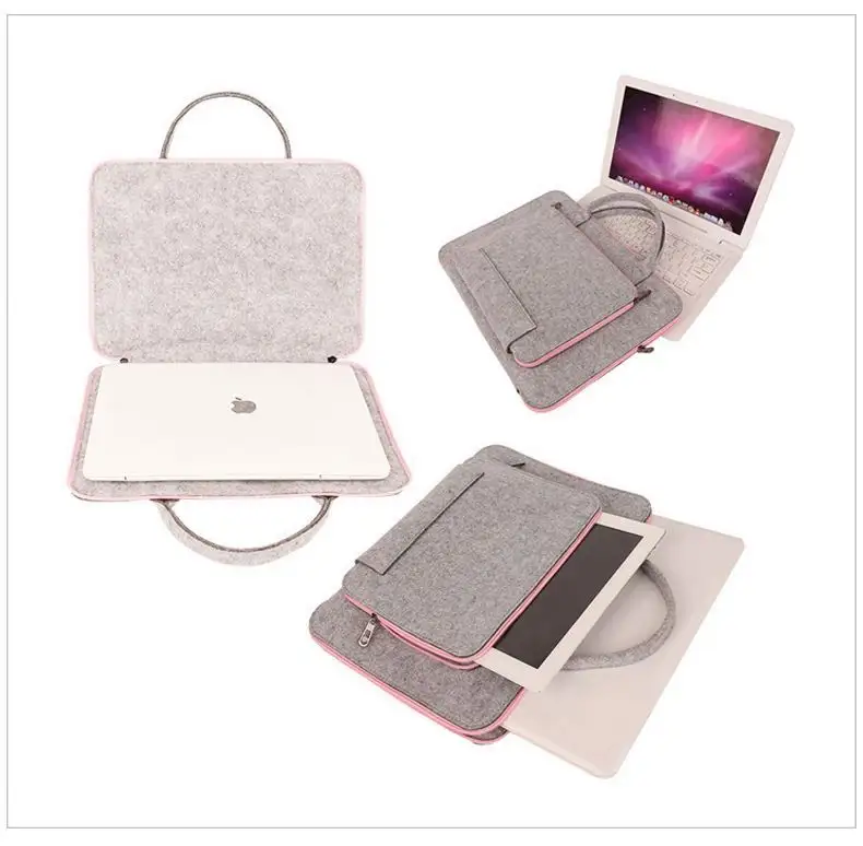 OEM Custom Logo Computer Tablet Case Covers Briefcases Protector Laptop Sleeve Bag For Apple Macbook Air Ipad Surface Pro