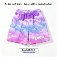 Shorts de basketball personnalisés pour hommes en tissu peigné respirant Spandex/Polyester avec logo imprimé par transfert thermique et cordon de serrage