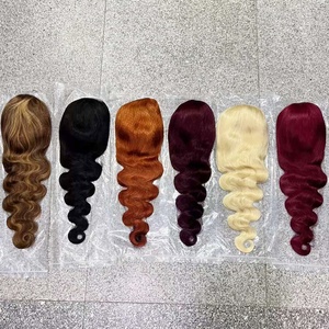 Cheveux Humain Naturel Ombre Perucas Humanas De 250 Densidad Super Thin Hd Peluca con malla frontal 1 pieza Cabello brasileño Largo transparente - Product Image 3