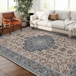 Tapis vintage en polyester cachemire personnalisable pour la maison <span class=keywords><strong>h</strong></span>ôtel chambre à coucher salon extérieur tissé à plat à la main pour la prière <span class=keywords><strong>de</strong></span> voyage - Product Image 4